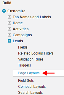 Page Layouts Salesforce